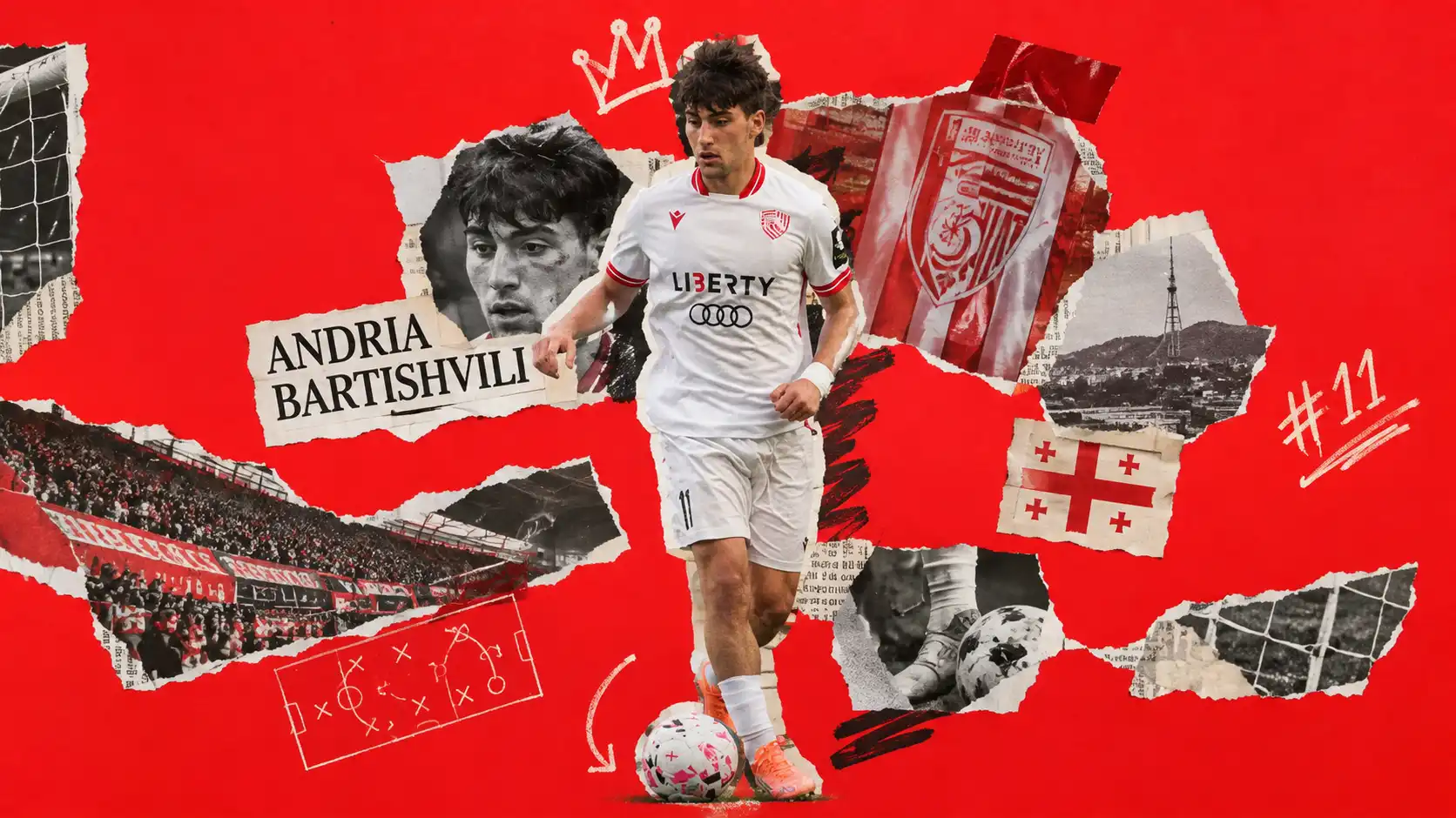 Siapa Andria Bartishvili? Profil Lengkap 'Wonderkid' Georgia yang Menjadi Rekrutan Masa Depan Arsenal
